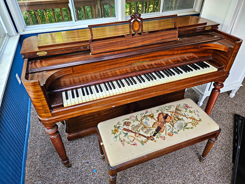 Chickering upright piano - upright,